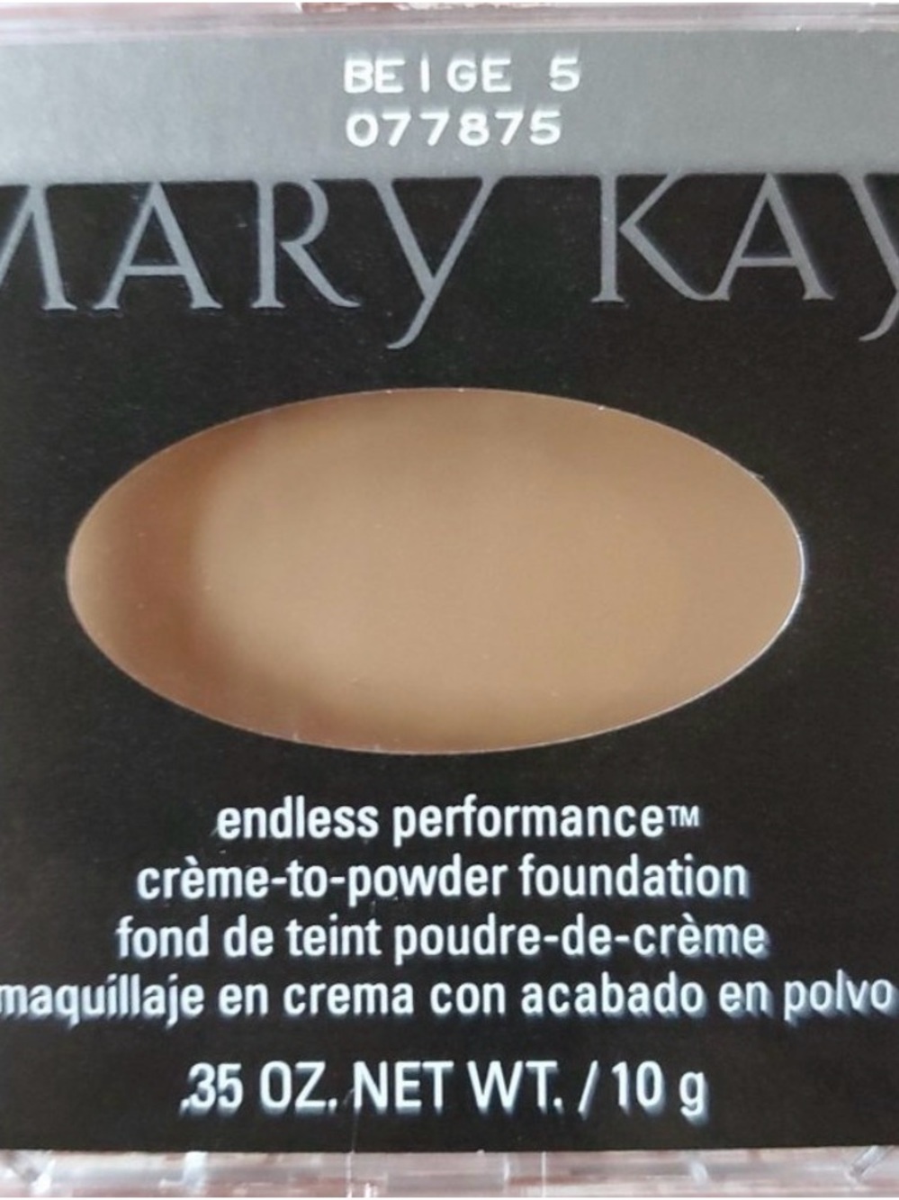 Mary Kay Endless Performance Crème-to-Powder Foundation Beige 5